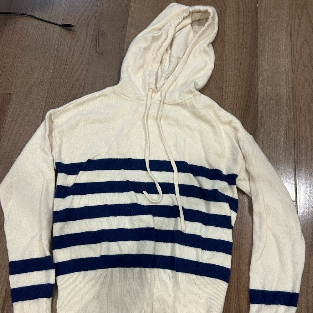 Vineyard Vines Striped Cashmere Sweater Size S